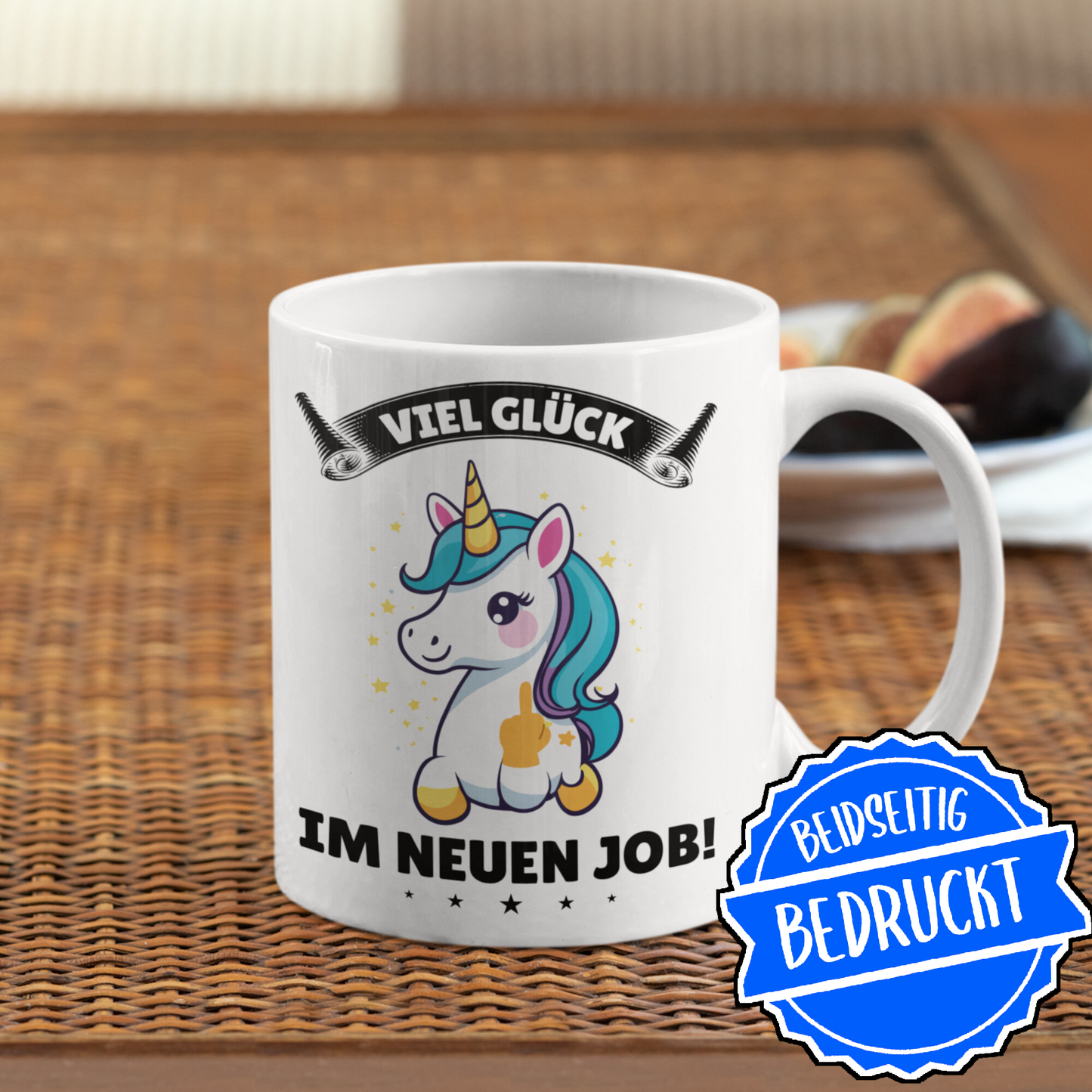 Kollegin Tasse | viel Glück im neuen Job! Jobwechsel Abschiedsgeschenk