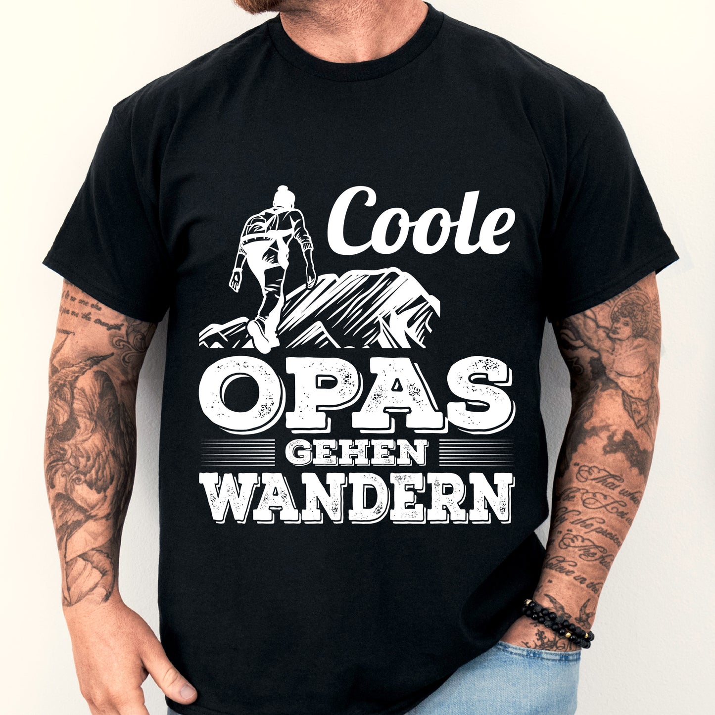Wanderung Shirt | coole Opas gehen wandern | Opas Wandern Berge Shirt
