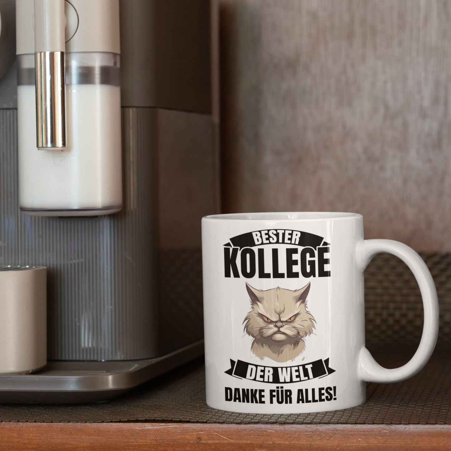 Kollegen Abschied Tasse | im Homeoffice bin ich Mitarbeiter des Monats Kollegenabschied Jobwechsel
