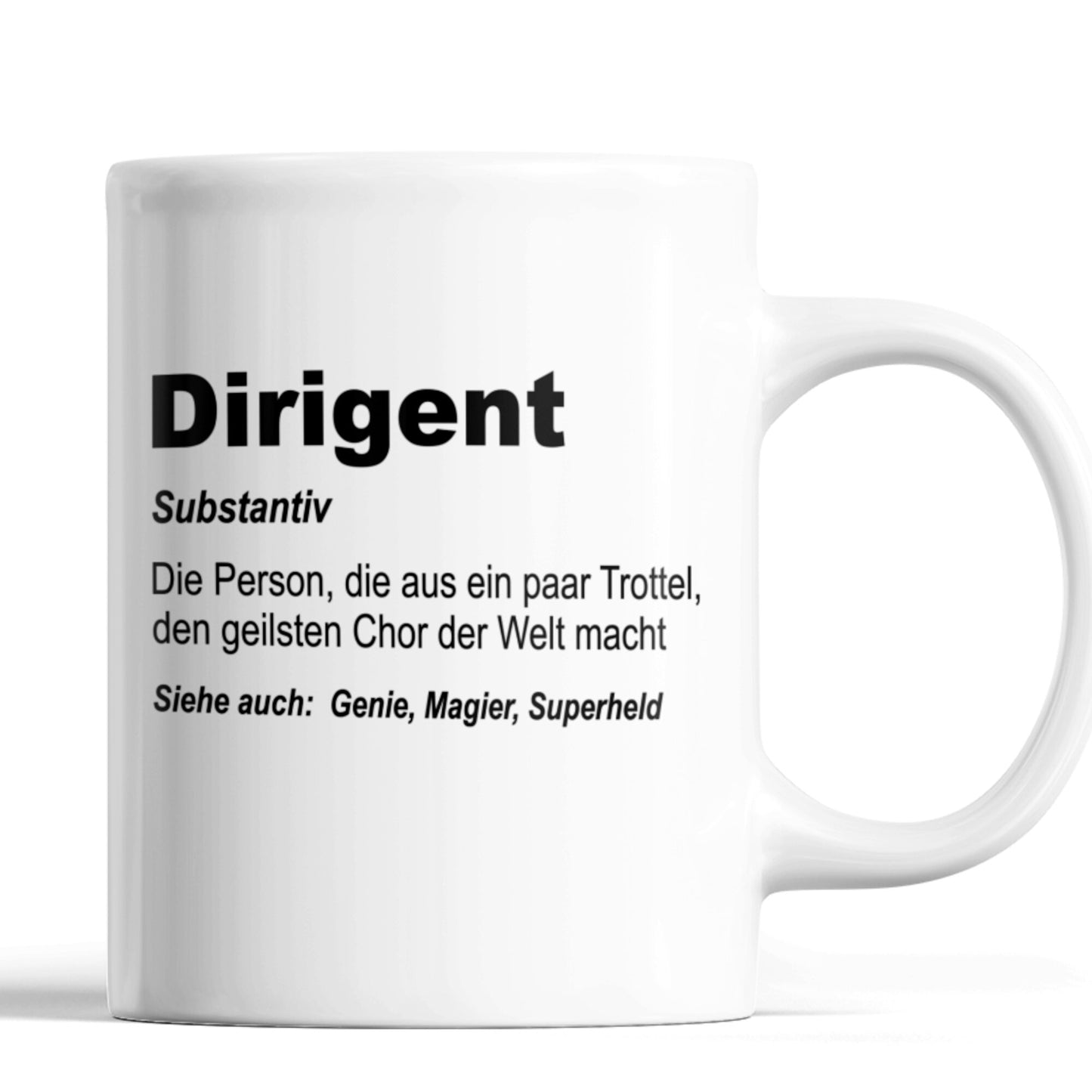 Chorleiter Tasse Dirigent Geschenk Chorleiter Tasse Chor