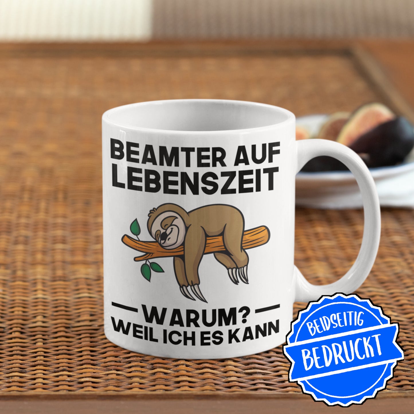 Beamter Tasse | Beamter auf Lebenszeit Warum? | Beamtin Geschenk