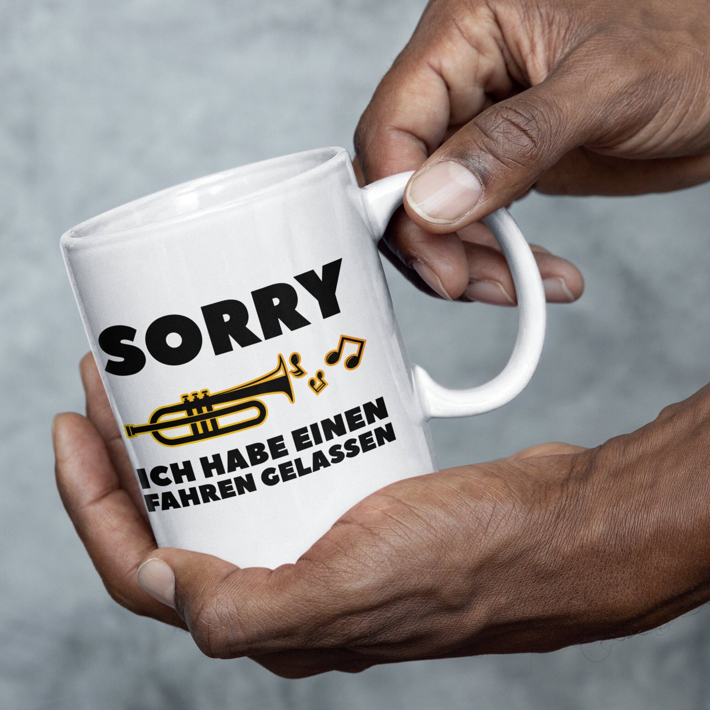 Trompete Tasse Trompet Geschenk Musik Tasse Trompeter