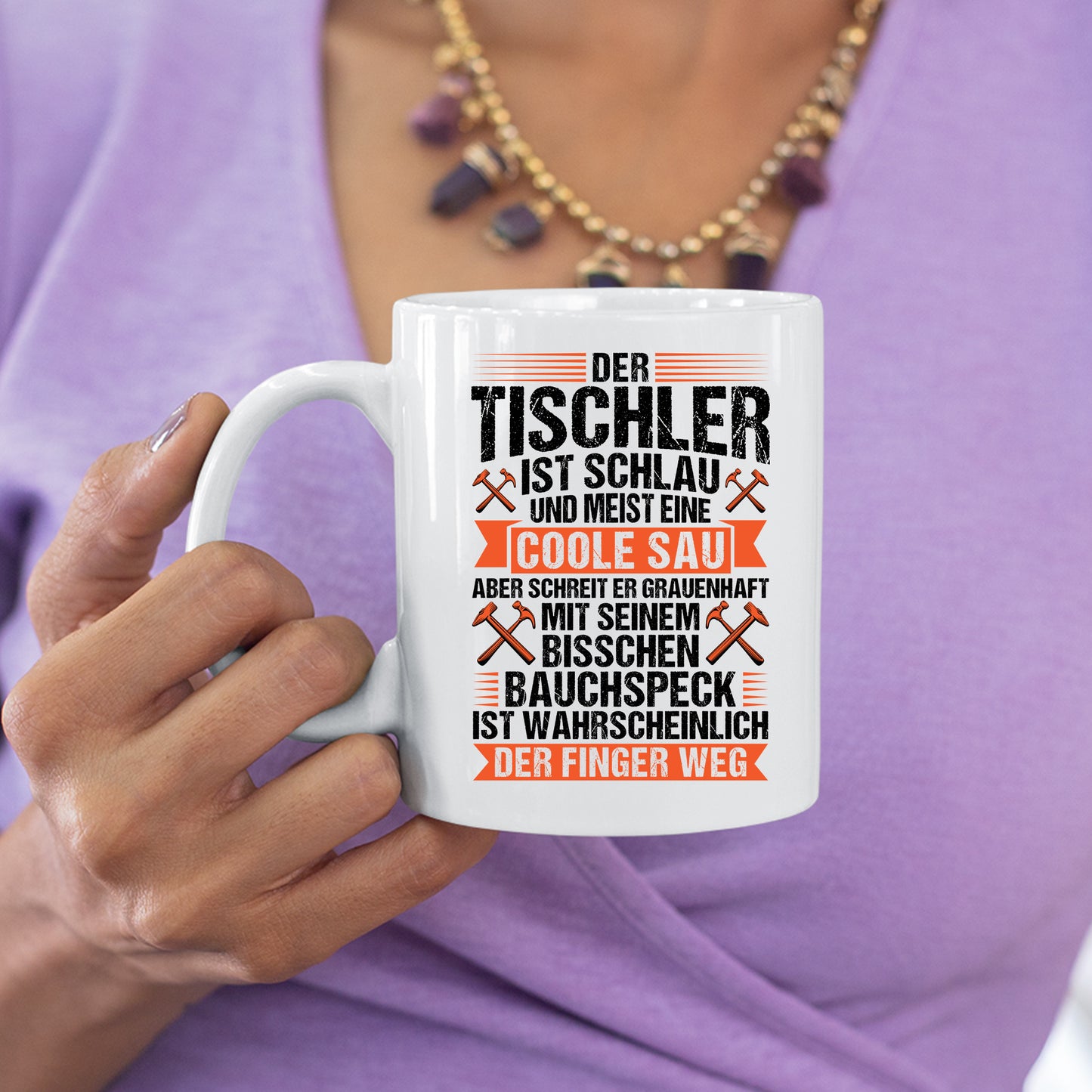 Tischler Tasse | der Tischler ist schlau |
