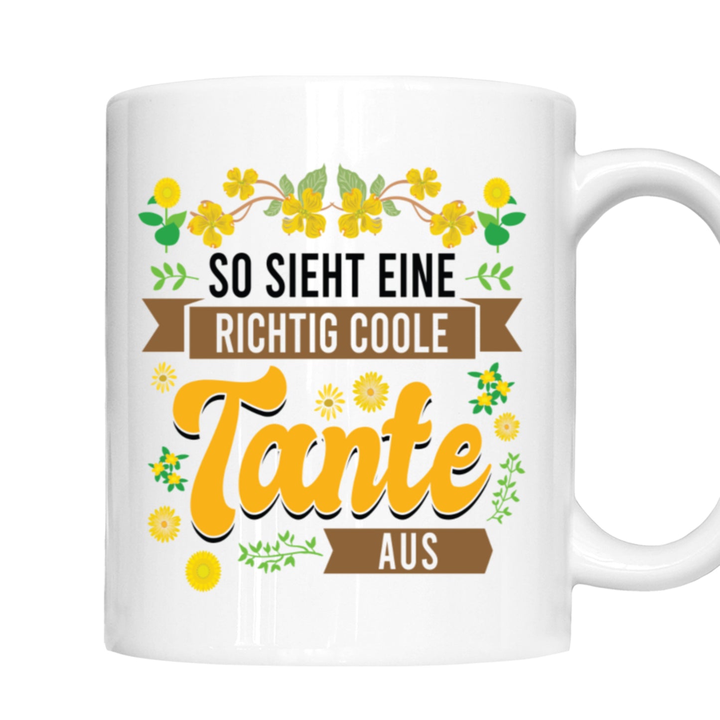 Tante Tasse | so sieht richtig coole Tante aus |