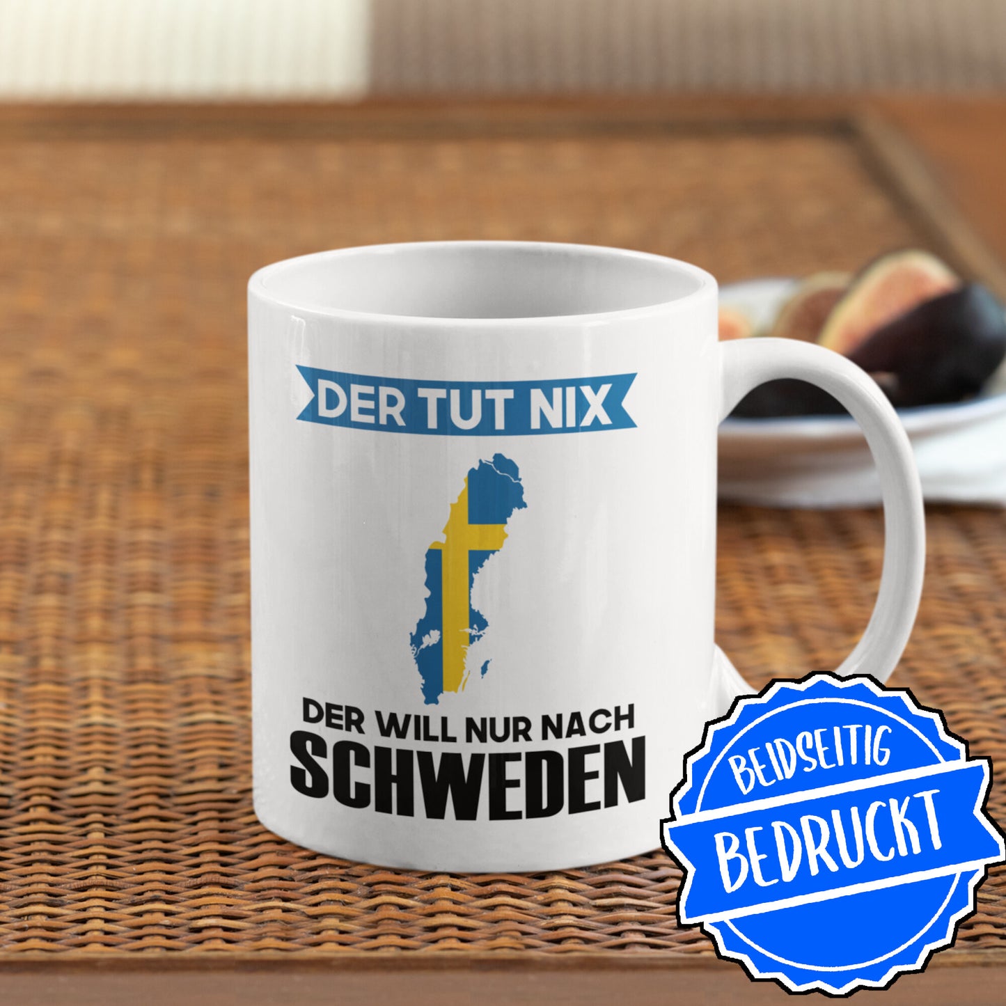 Norwegen Tasse Norwegische Geschenk Norwegische Flaggeder tut nix