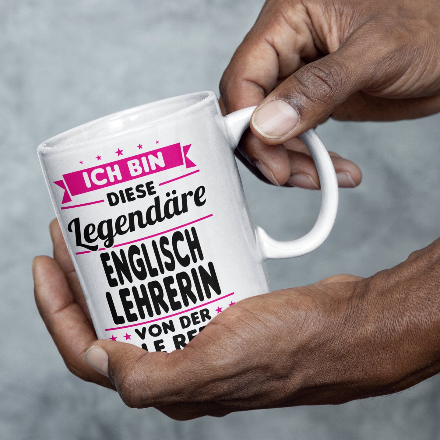 Englischlehrerin Tasse | ich bin diese legendäre Englischlehrerin