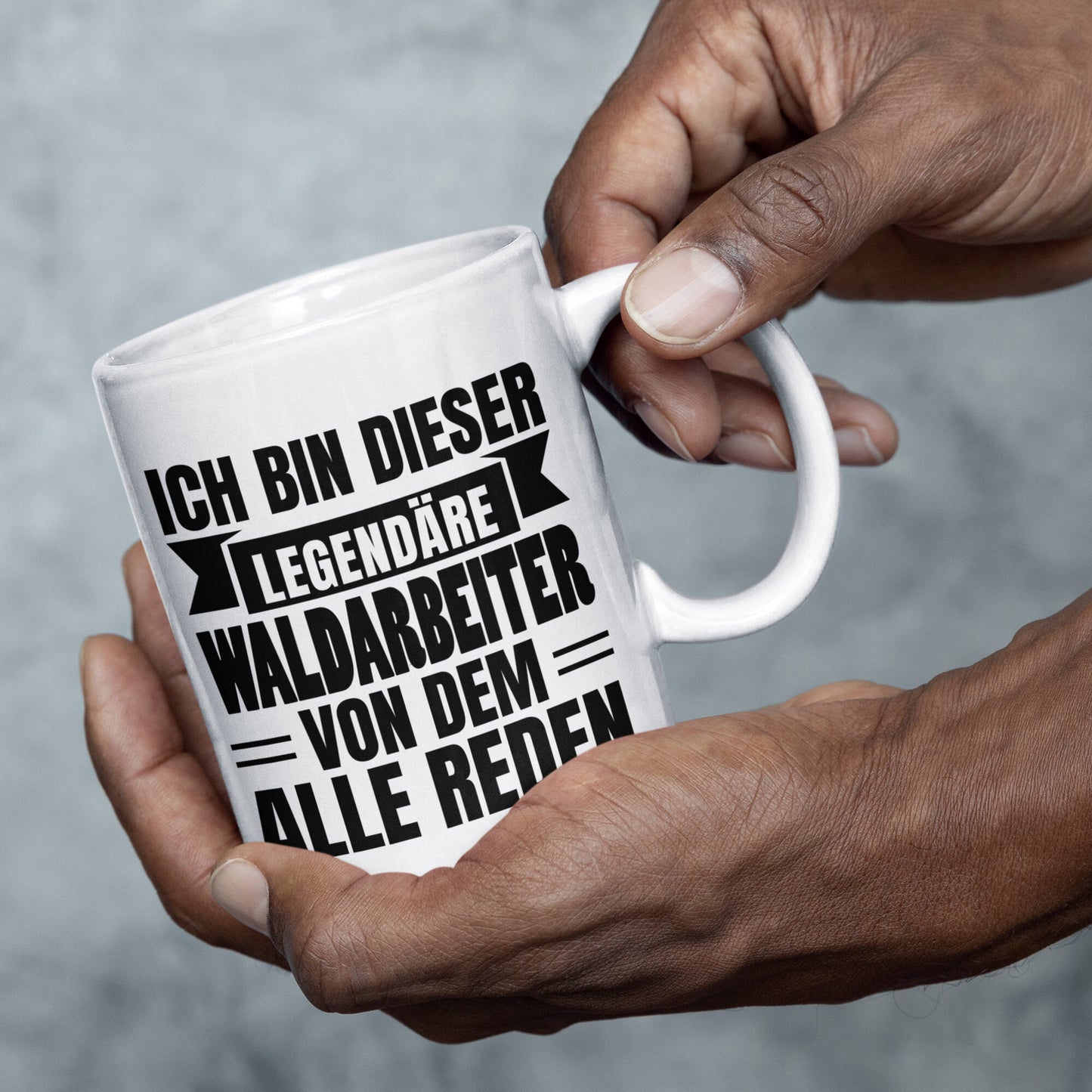 Waldarbeiter Tasse waldarbeiter Geschenk Frauen Beruf Tasse Wald
