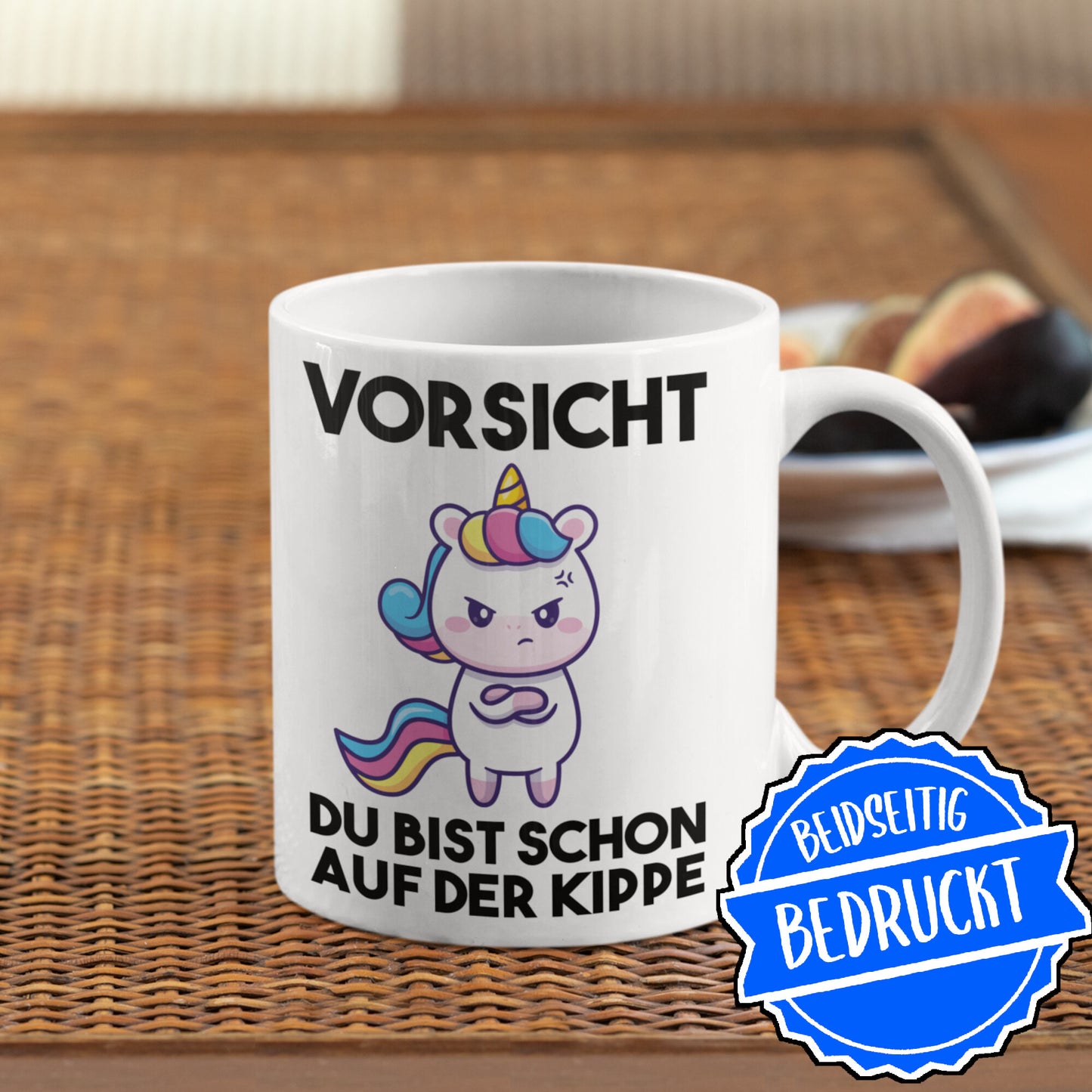 Einhorn Tasse Sarkasmus Geschenk Ironie Tasse