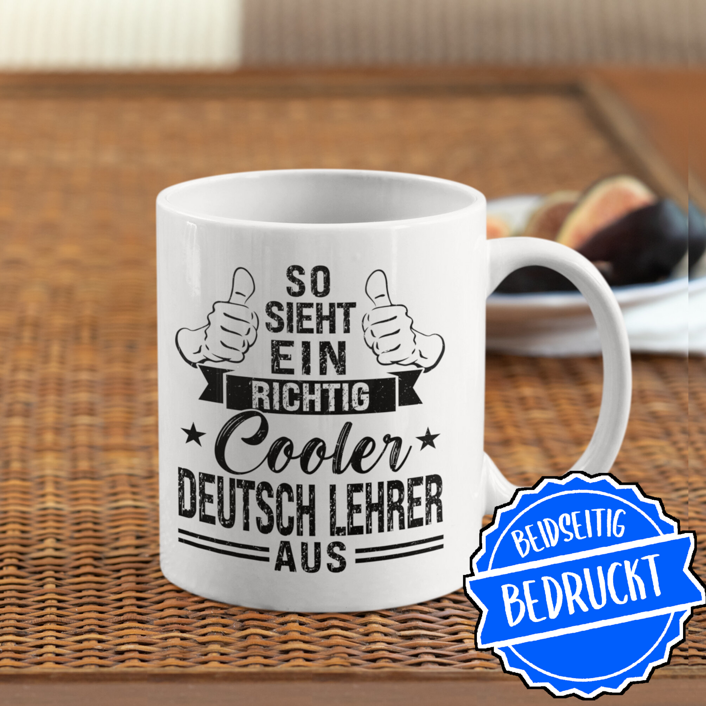 deutsch Lehrer Tasse | so sieht ein richtig cooler Deutsch Lehrer aus