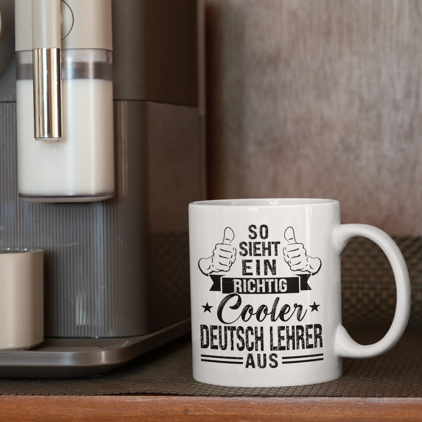 deutsch Lehrer Tasse | so sieht ein richtig cooler Deutsch Lehrer aus