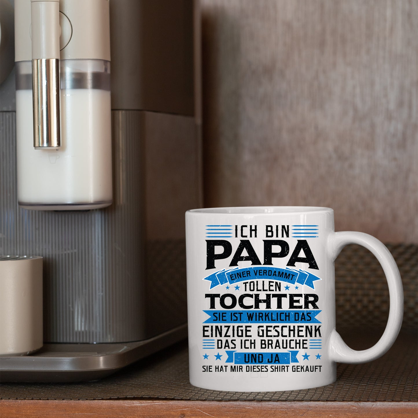 Papa Tasse | ich bin Papa eines verdammt tollen Tochter sie ist wirklich einzige Geschenk |