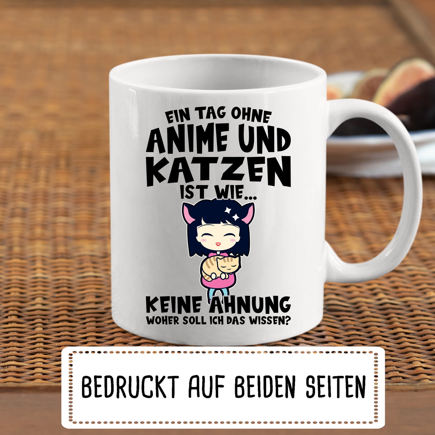Anime Tasse | ein Tag ohne Anime und Katzen |