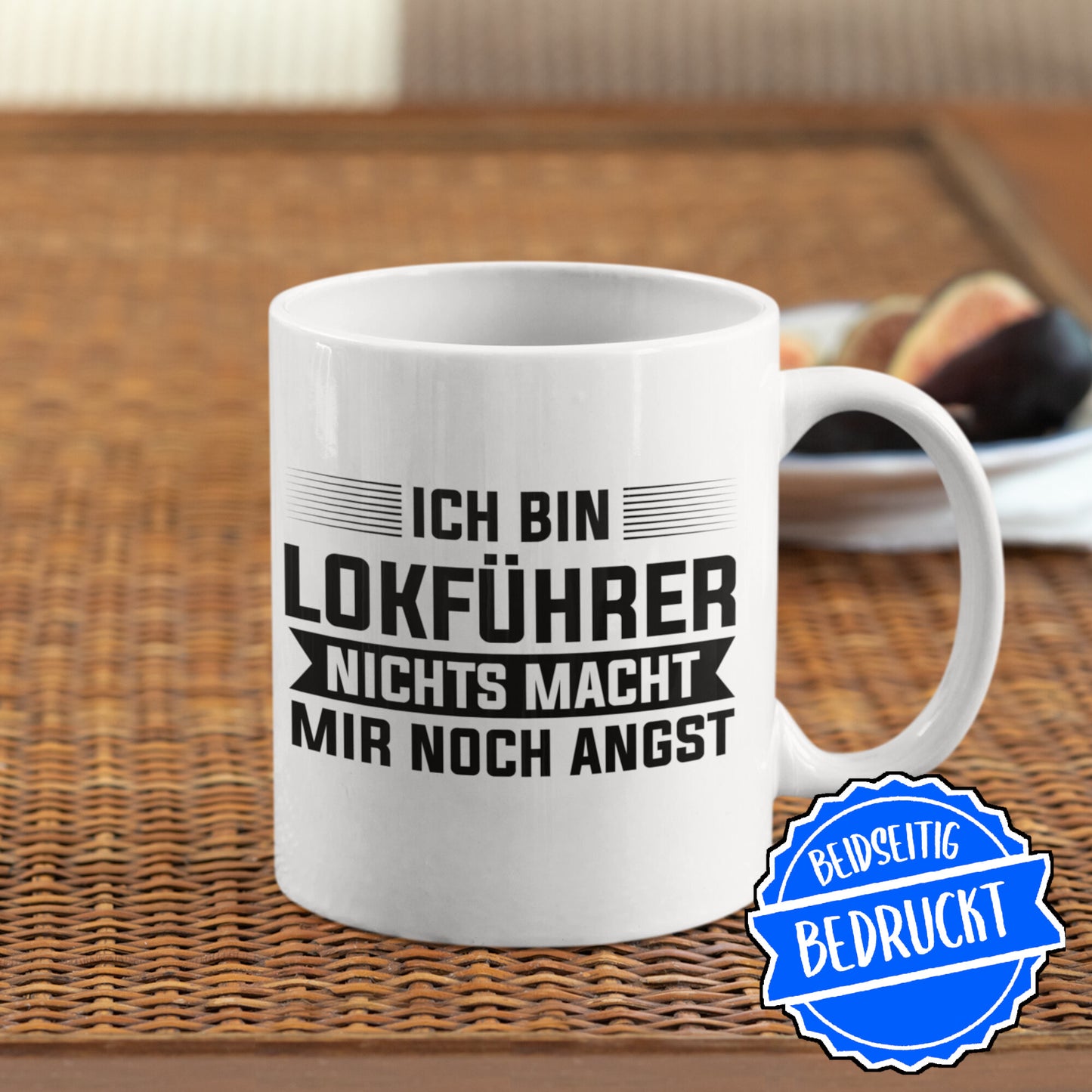 Eisenbahn Tasse | ich bin Lokführer nichts macht mir Angst