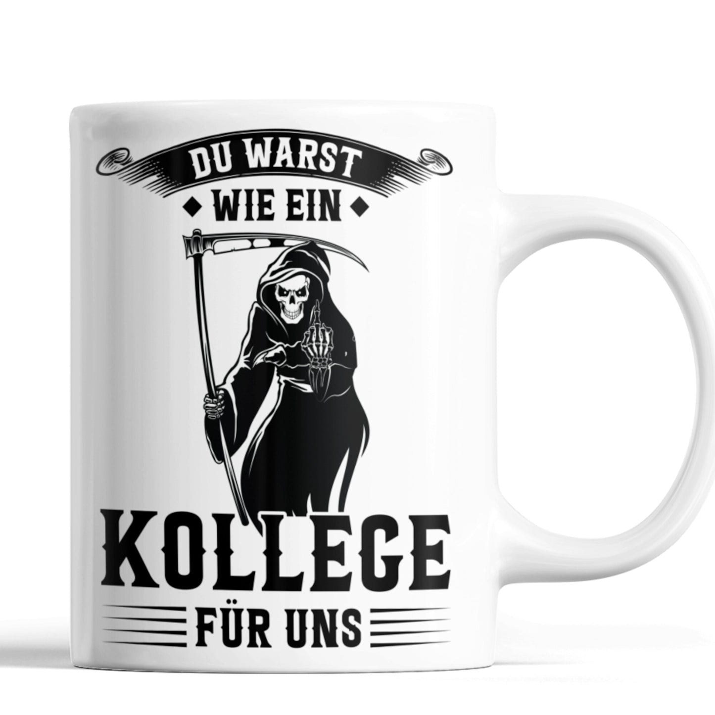 Kollegen Abschied Tasse | du warst wie ein Kollege für uns Jobwechsel Abschiedsgeschenk