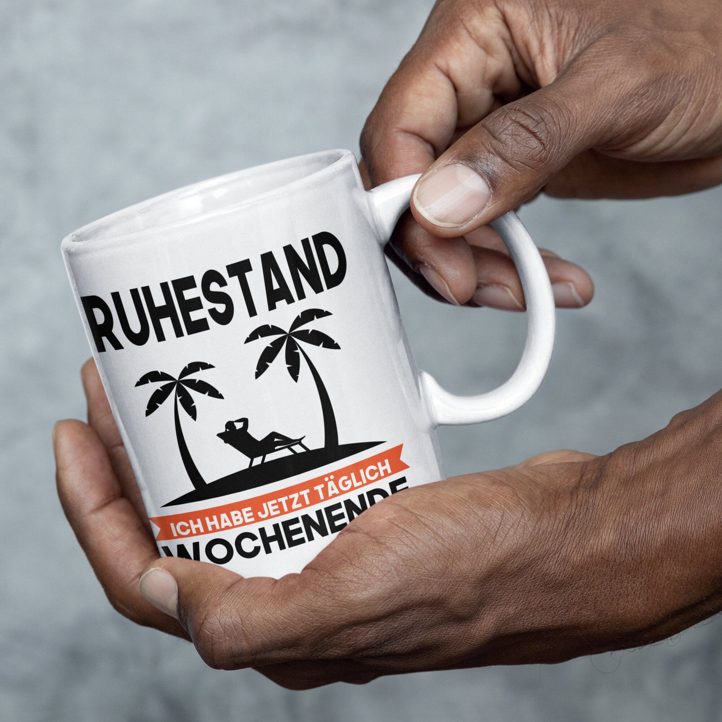 Rente Tasse | ich bin nicht im Ruhestand Rentner Rentenalter