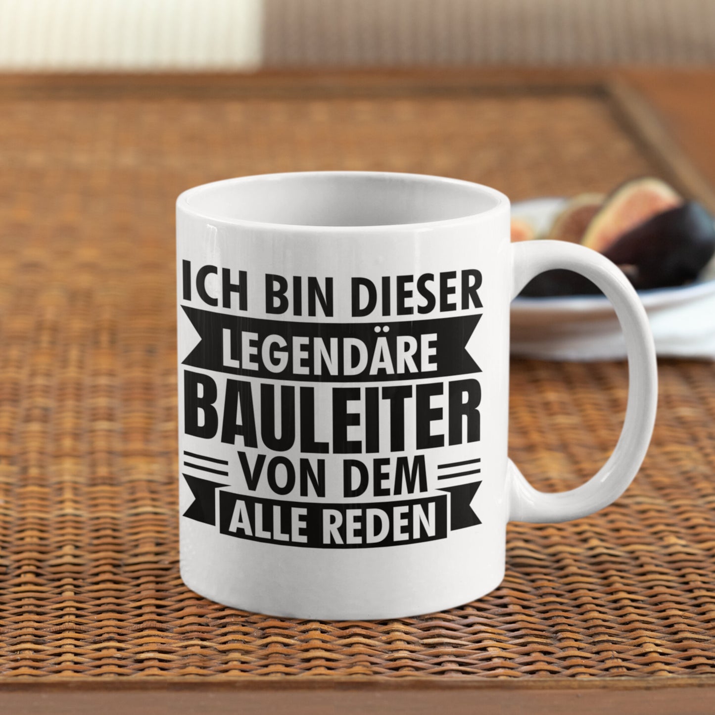 Bauleiter Tasse | ich bin dieser legendärer Bauleiter | Baustelle