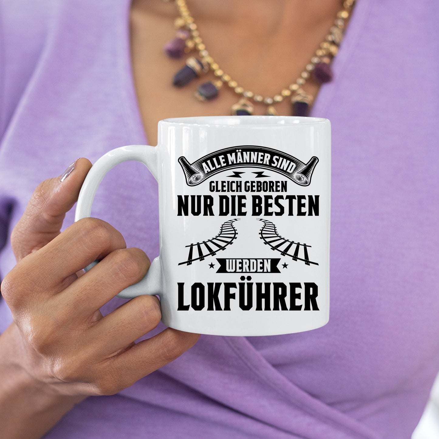 Eisenbahner Tasse | die besten werden Lokführer |