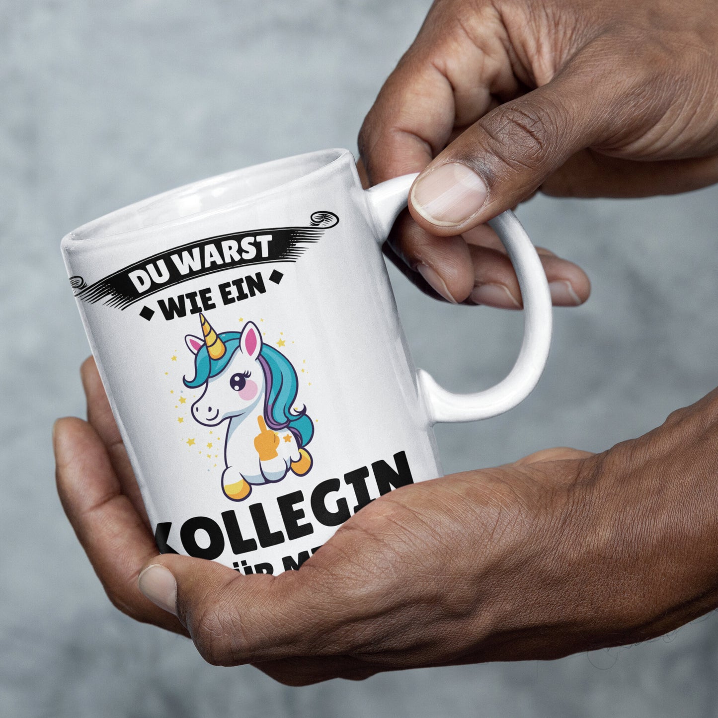Kollegin Tasse | du warst wie ein Kollegin für mich Kollegenabschied Jobwechsel