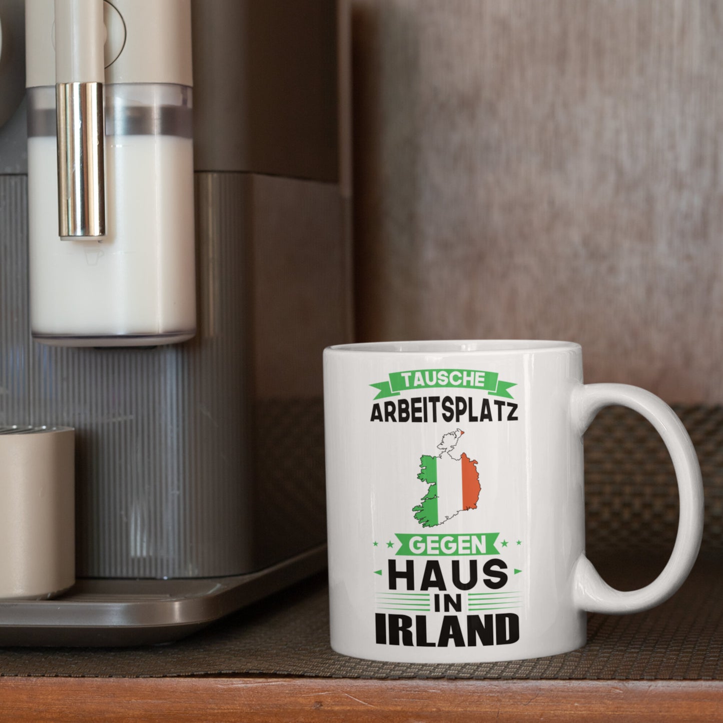 Irland Tasse | tausche Arbeitsplatz gegen Haus in Irland | irländisch