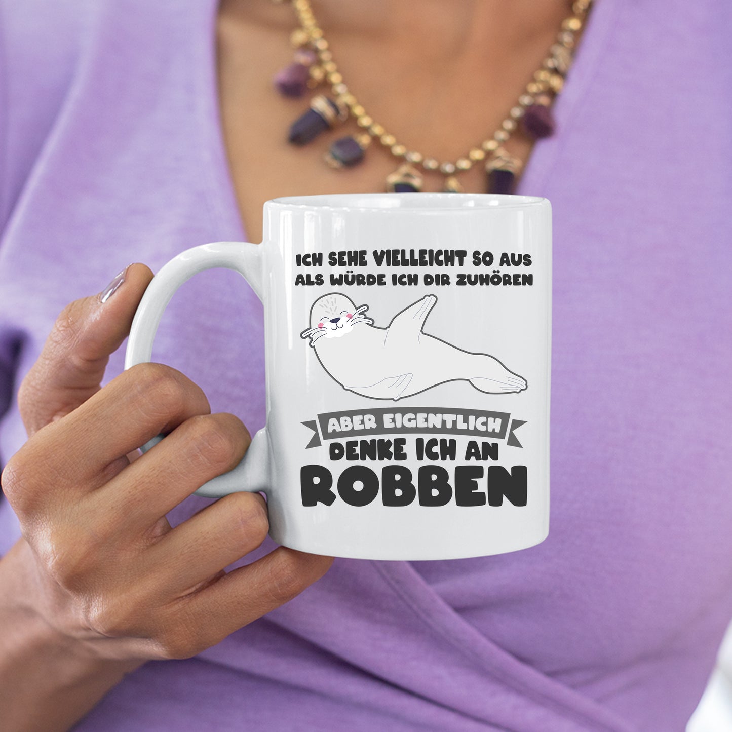 Robben Tasse | denke ich an Robben |