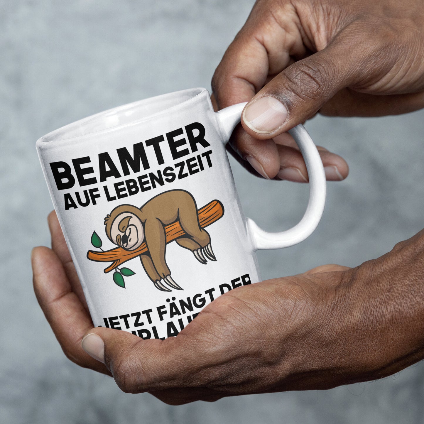 Beamter Tasse | Beamter auf Lebenszeit jetzt fängt der Urlaub an | Beamtin Geschenk
