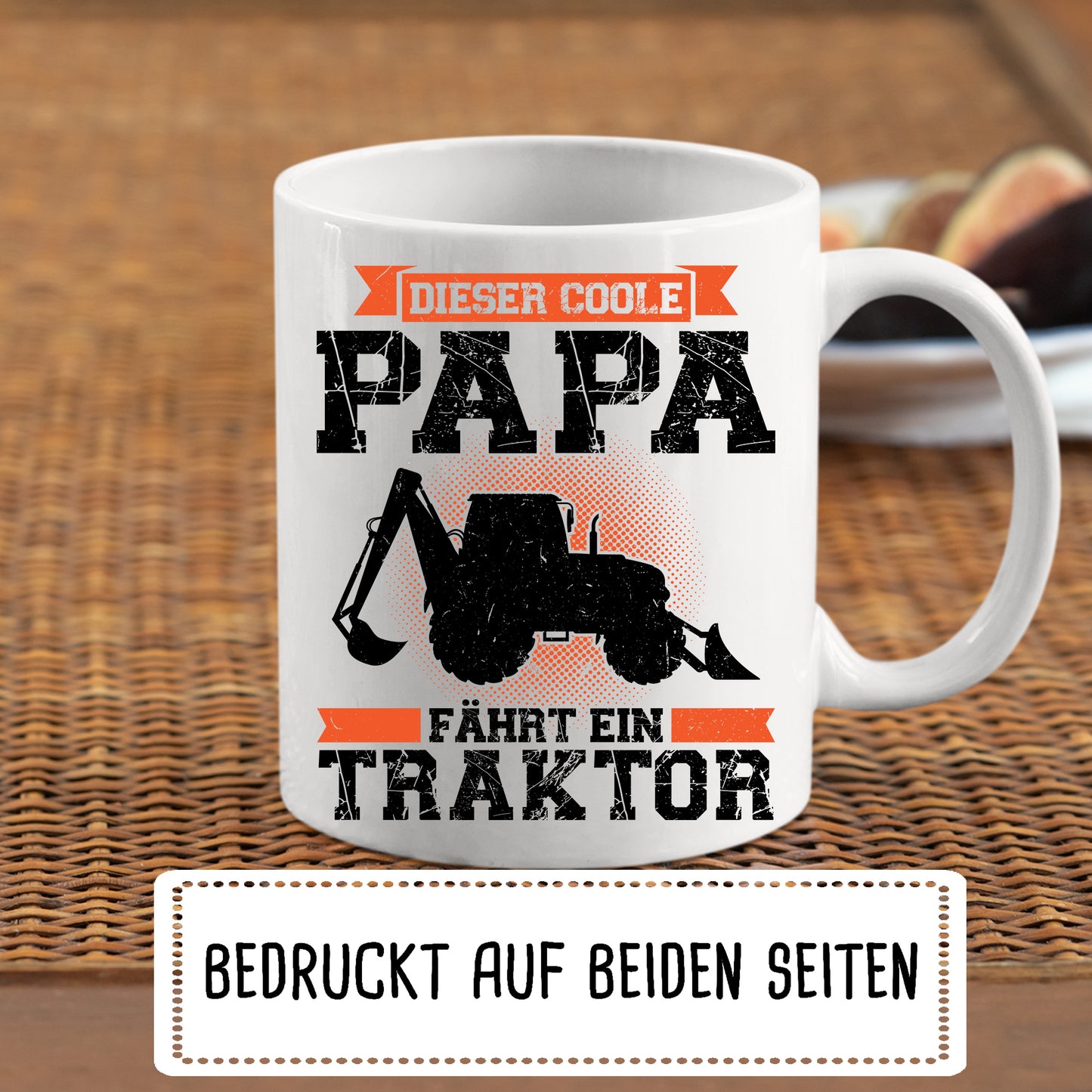 Traktor Tasse | dieser coole Papa fährt ein Traktor |