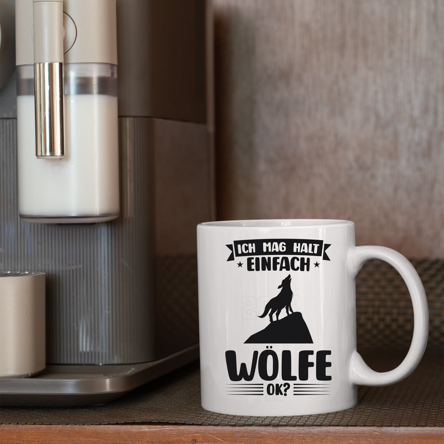 Wölfe Tasse | ich mag halt einfach Wölfe ok? |