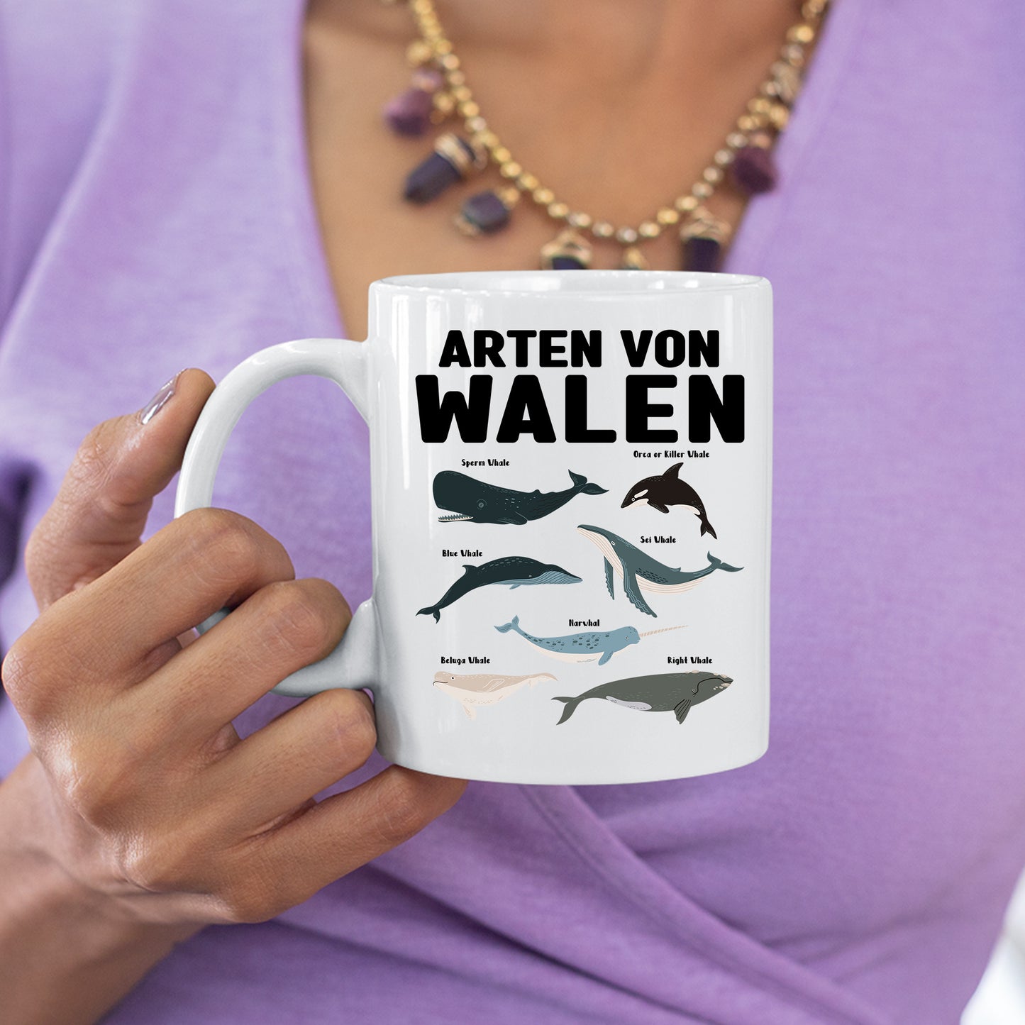 Walen Tasse | arten von Walen |