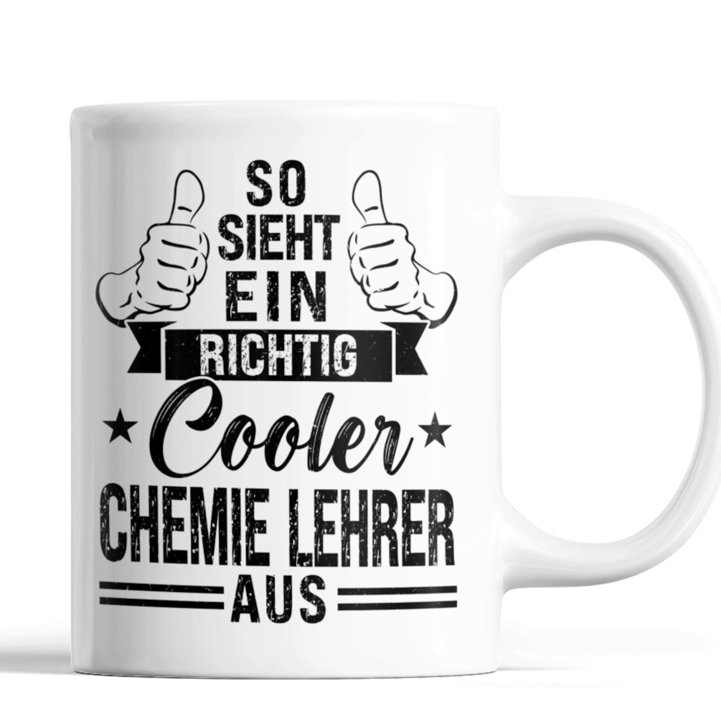 Chemie Lehrer Tasse | so sieht ein richtig cooler Chemie Lehrer aus