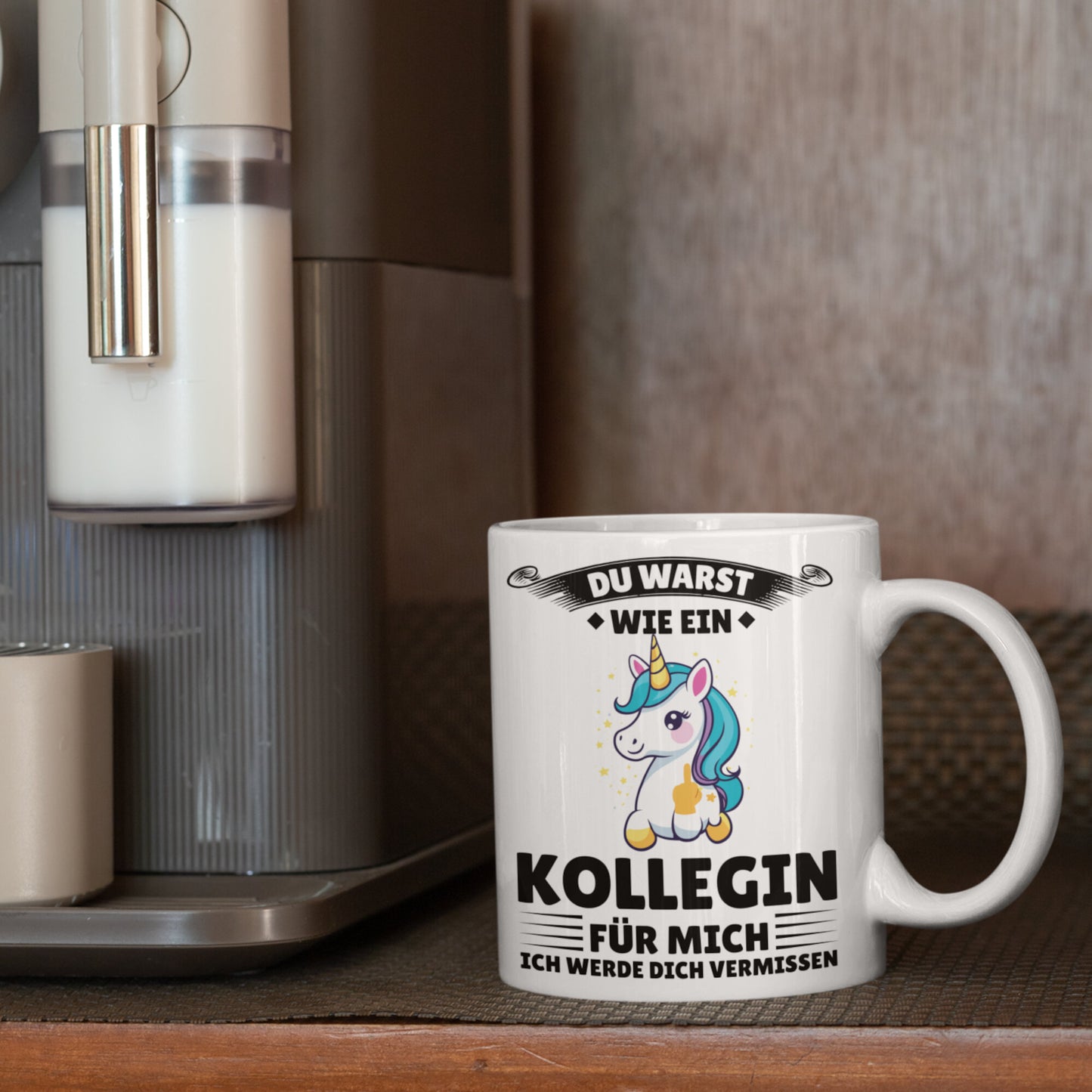 Kollegin Tasse | du warst wie ein Kollegin für mich Jobwechsel Abschiedsgeschenk