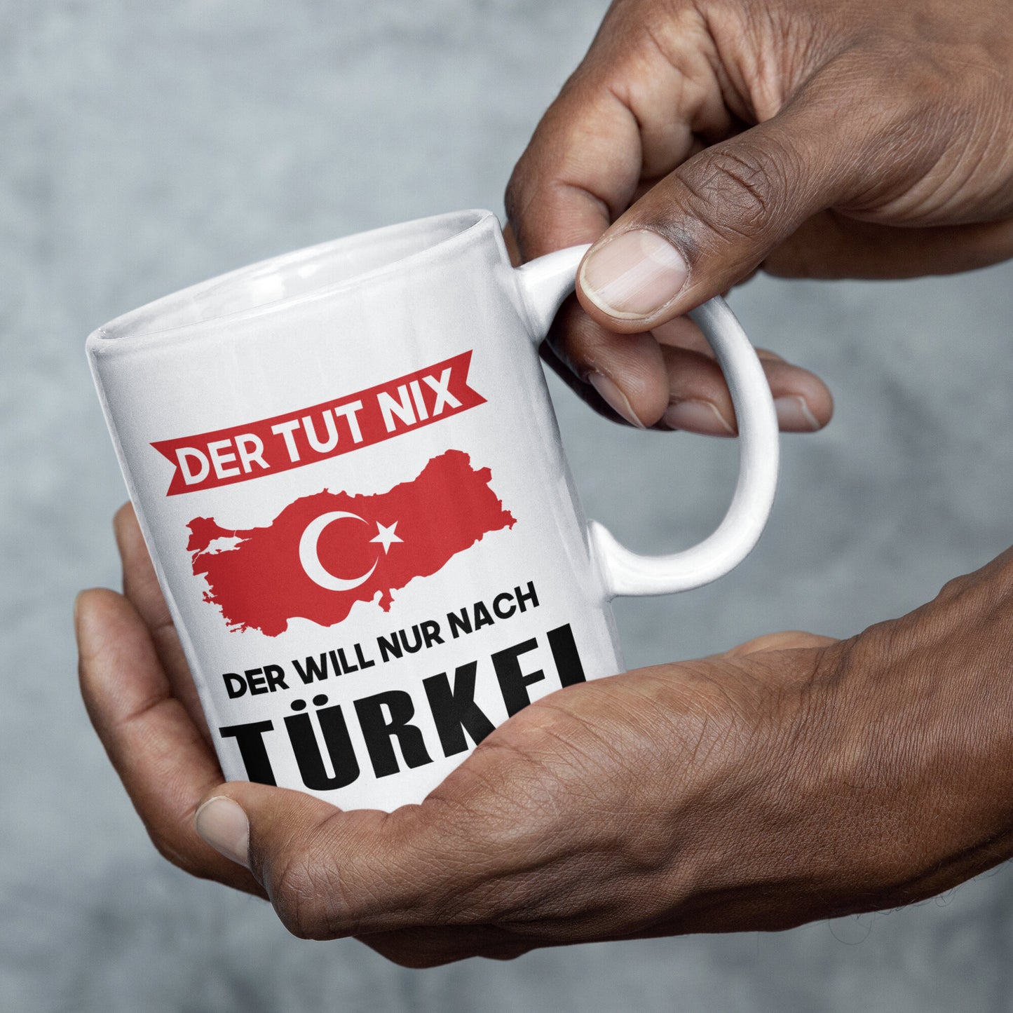 Türkei Tasse türkisches Geschenk der tut nix