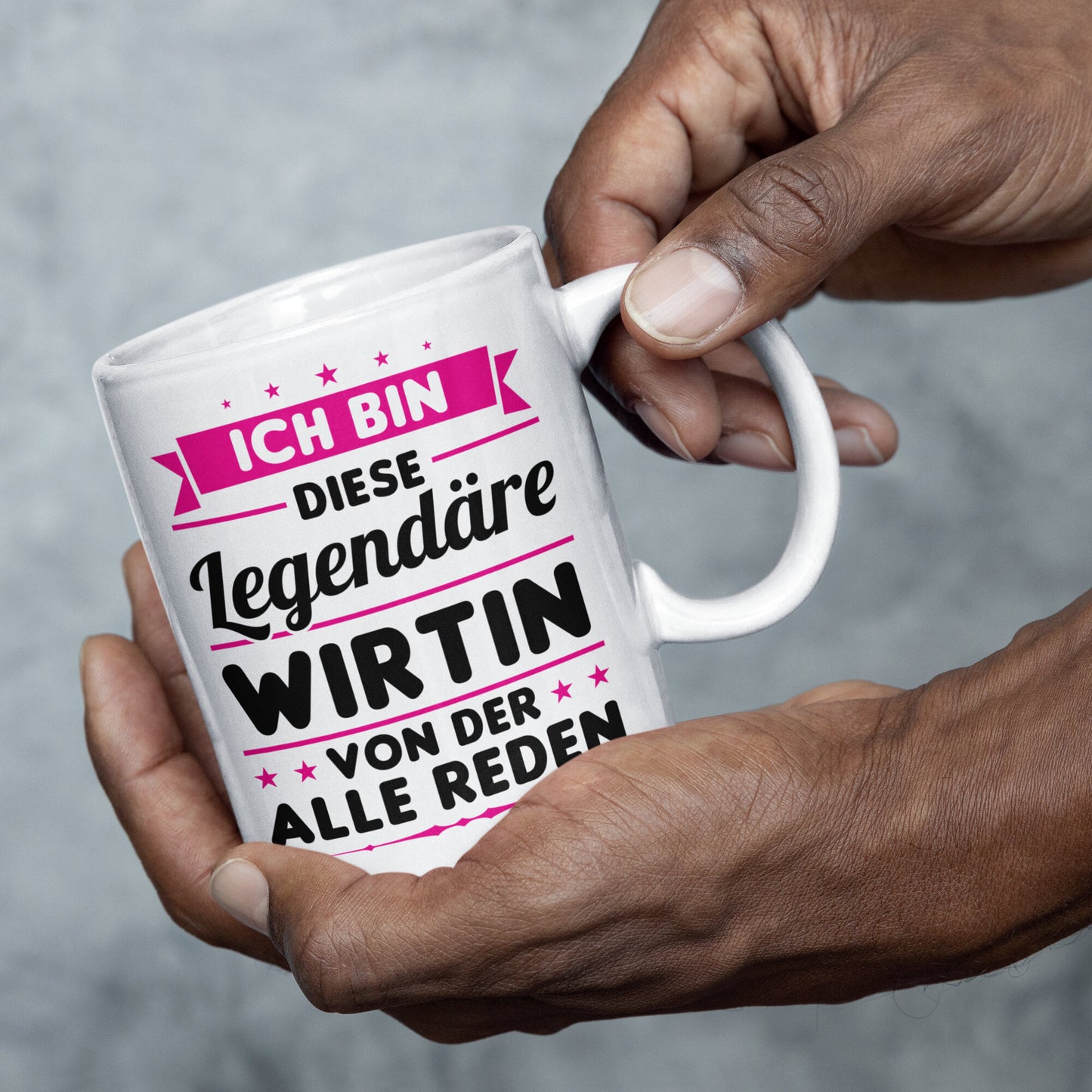 Wirtin Tasse | ich bin diese legendäre Wirtin