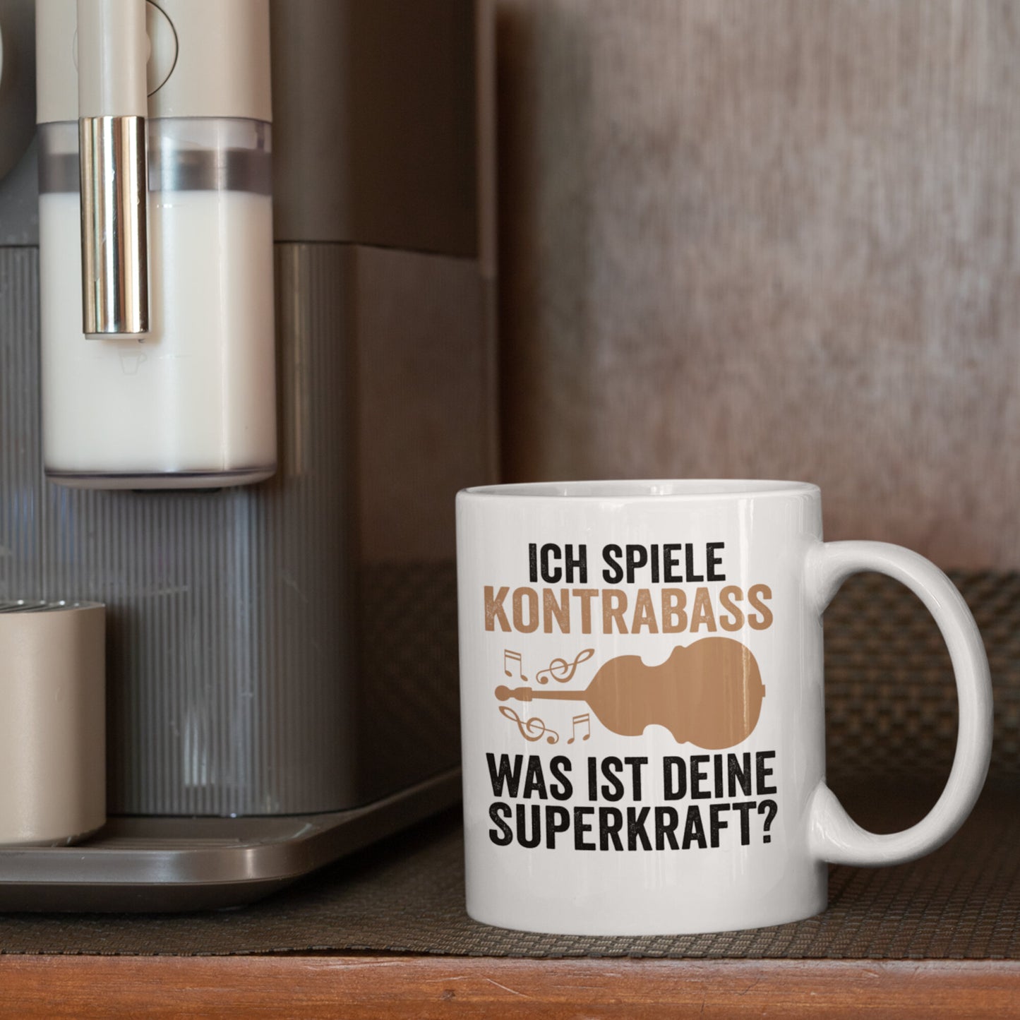 Kontrabass Tasse Kontrabass Geschenk Musik Tasse Kontrabasspieler