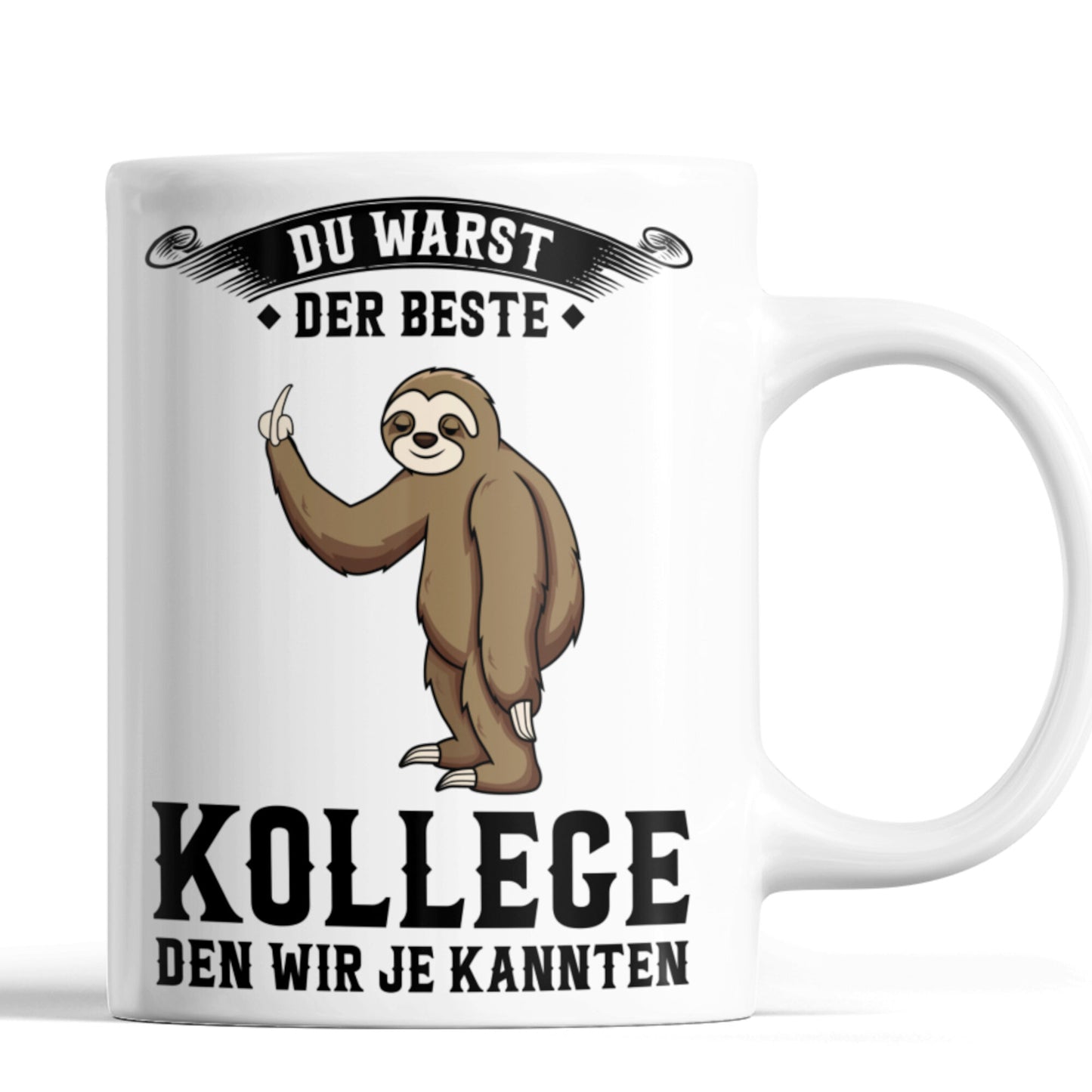 Kollege Tasse | du warst der beste Kollege Jobwechsel Abschiedsgeschenk