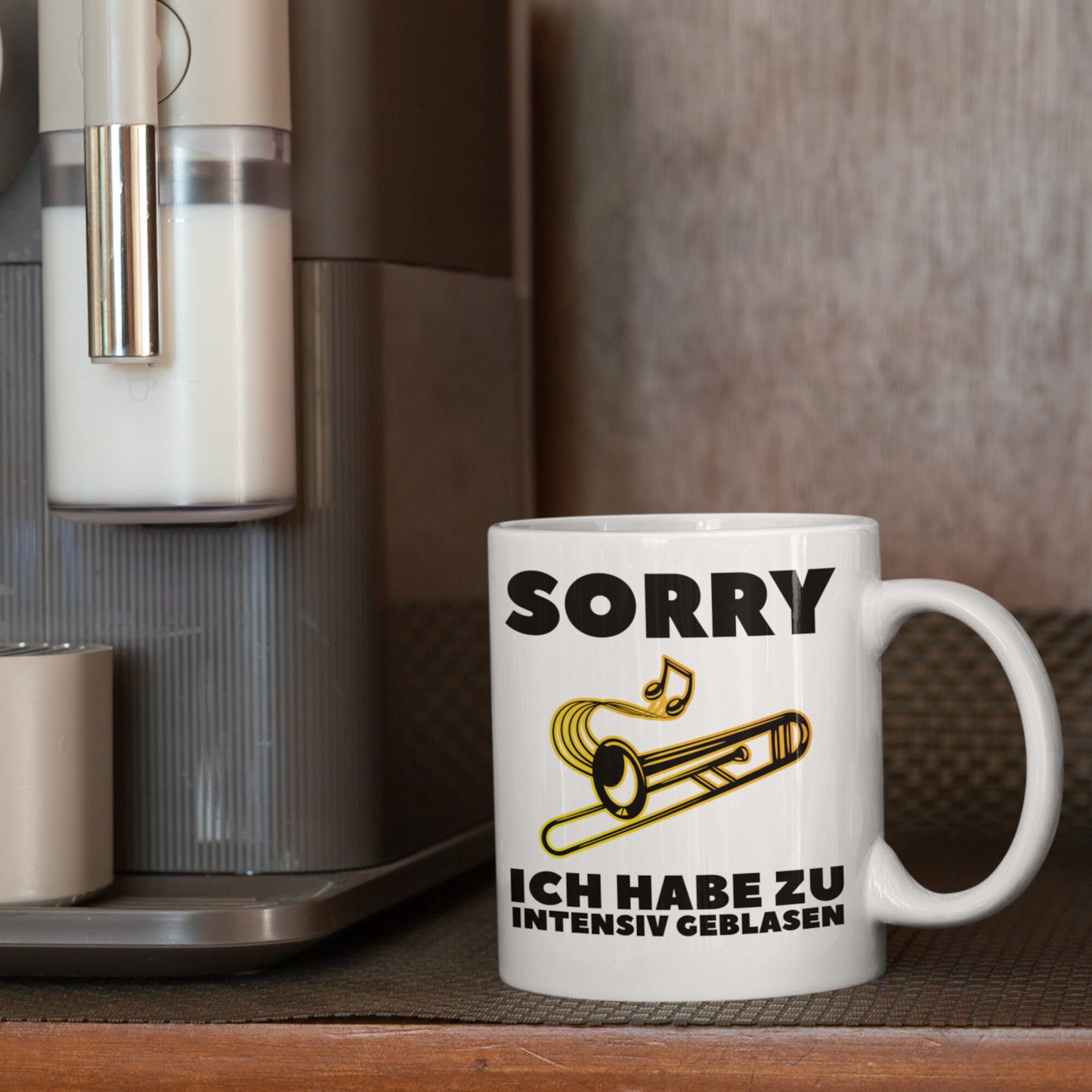 Posaune Tasse Posaune Geschenk Musik Tasse Posauner