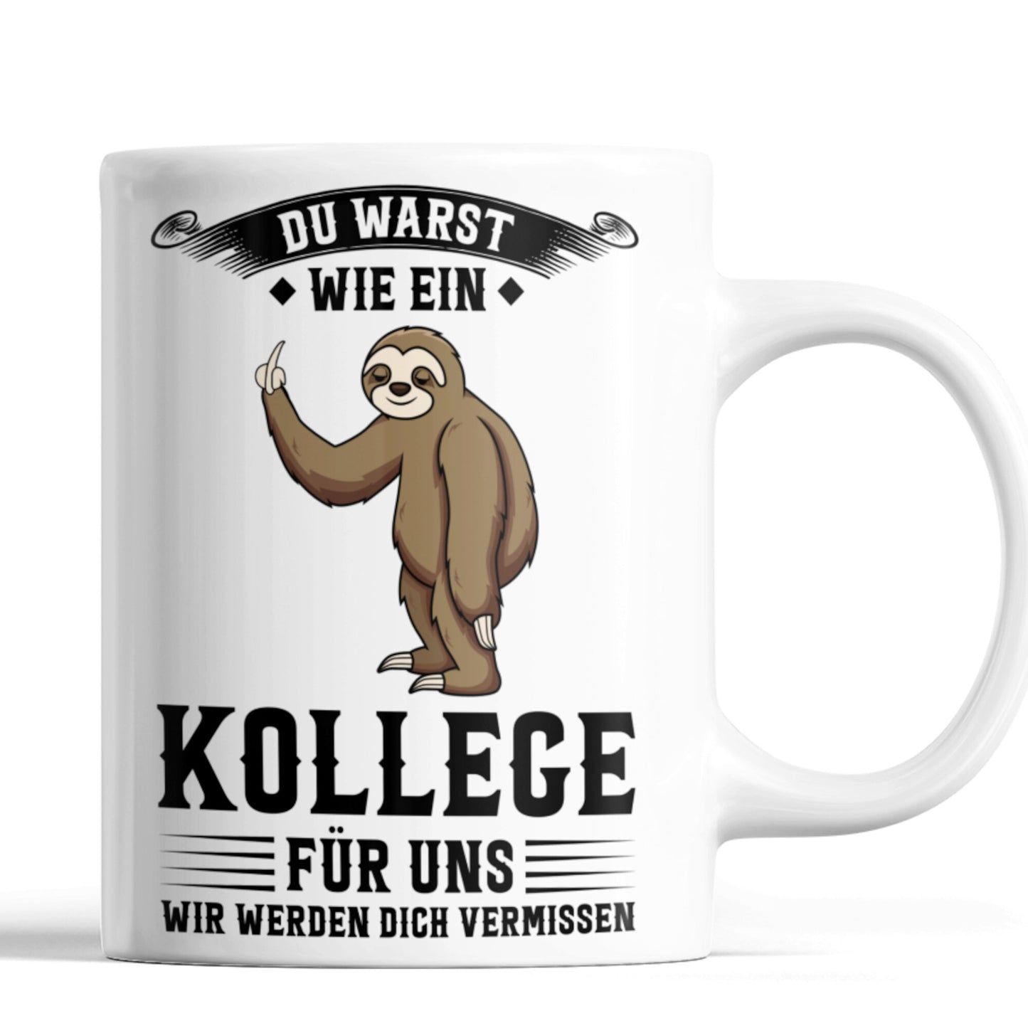 Kollegen Abschied Tasse | du warst wie ein Kollege für uns Kollegenabschied Jobwechsel