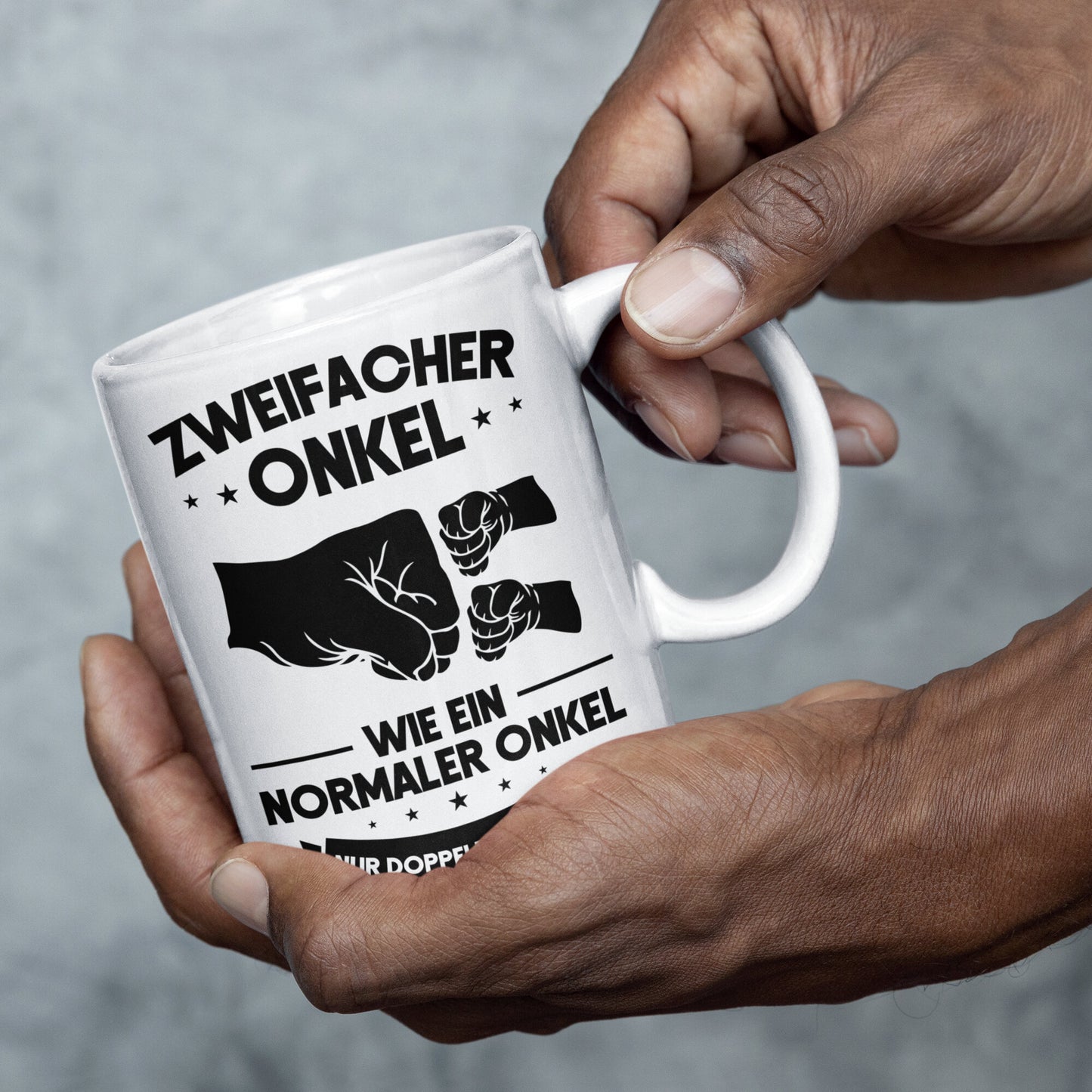 Onkel Tasse | Zweifacher Onkel wie ein normaler Onkel