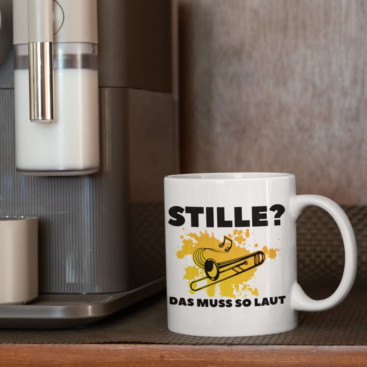 Posaune Tasse Posaune Geschenk Musik Tasse Posauner