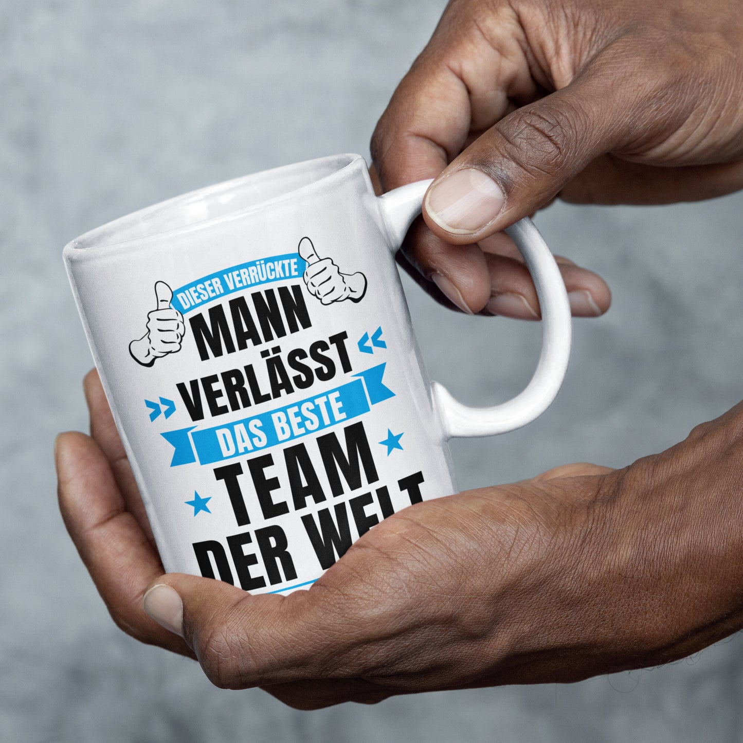 Kollege Tasse | dieser verrückte Mann verlässt das beste Team der Welt