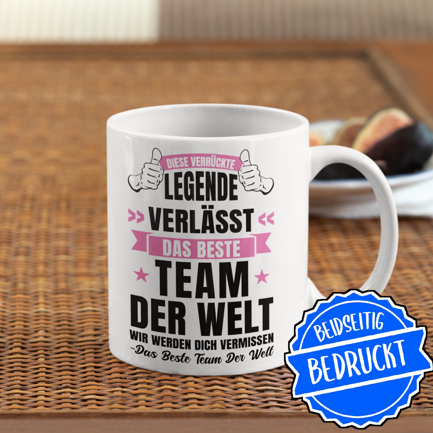 Kollegin Tasse | diese Legende verlässt das beste Team der Welt Kollegenabschied Jobwechsel