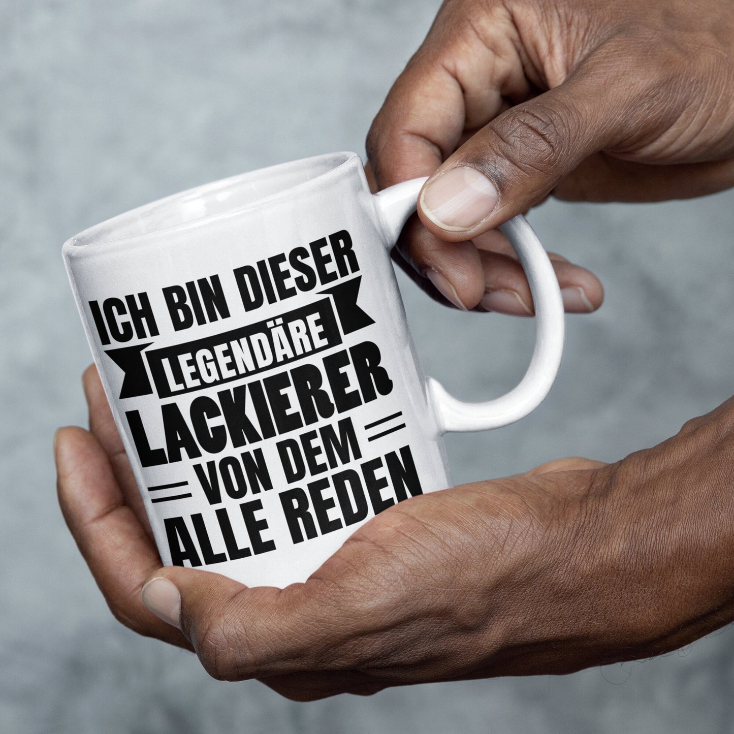 Lackierer Tasse Künstler Geschenk Männlichen Beruf Tasse Lackierer