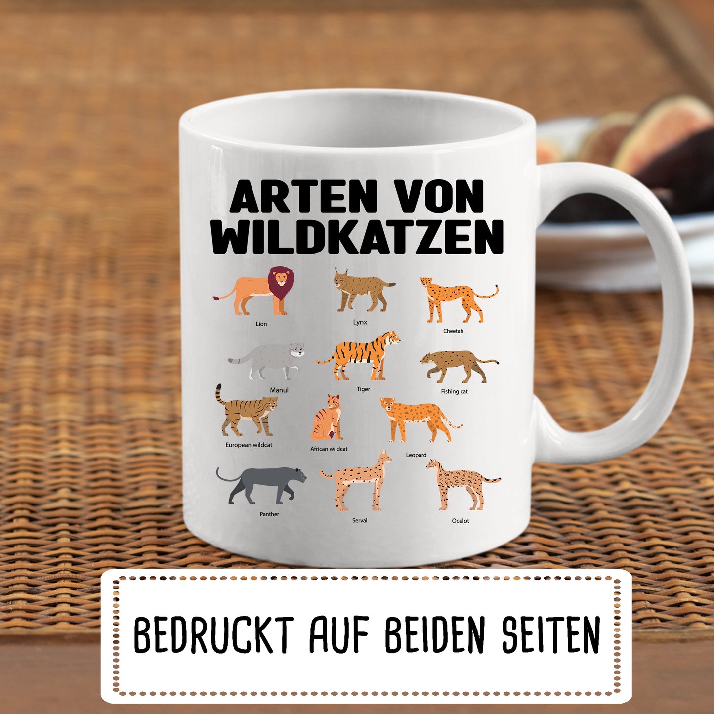 Wildkatzen Tasse | arten von Wildkatzen |