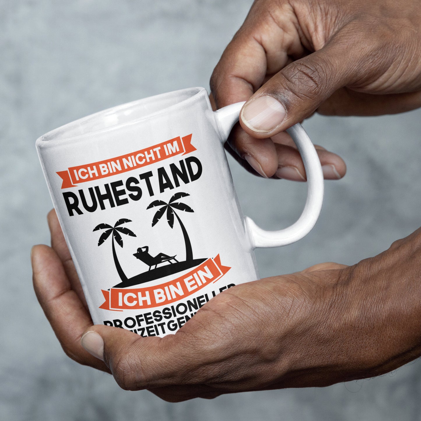 Rente Tasse | ich bin nicht im Ruhestand ich bin ein professioneller Opa Rentner Rentenalter