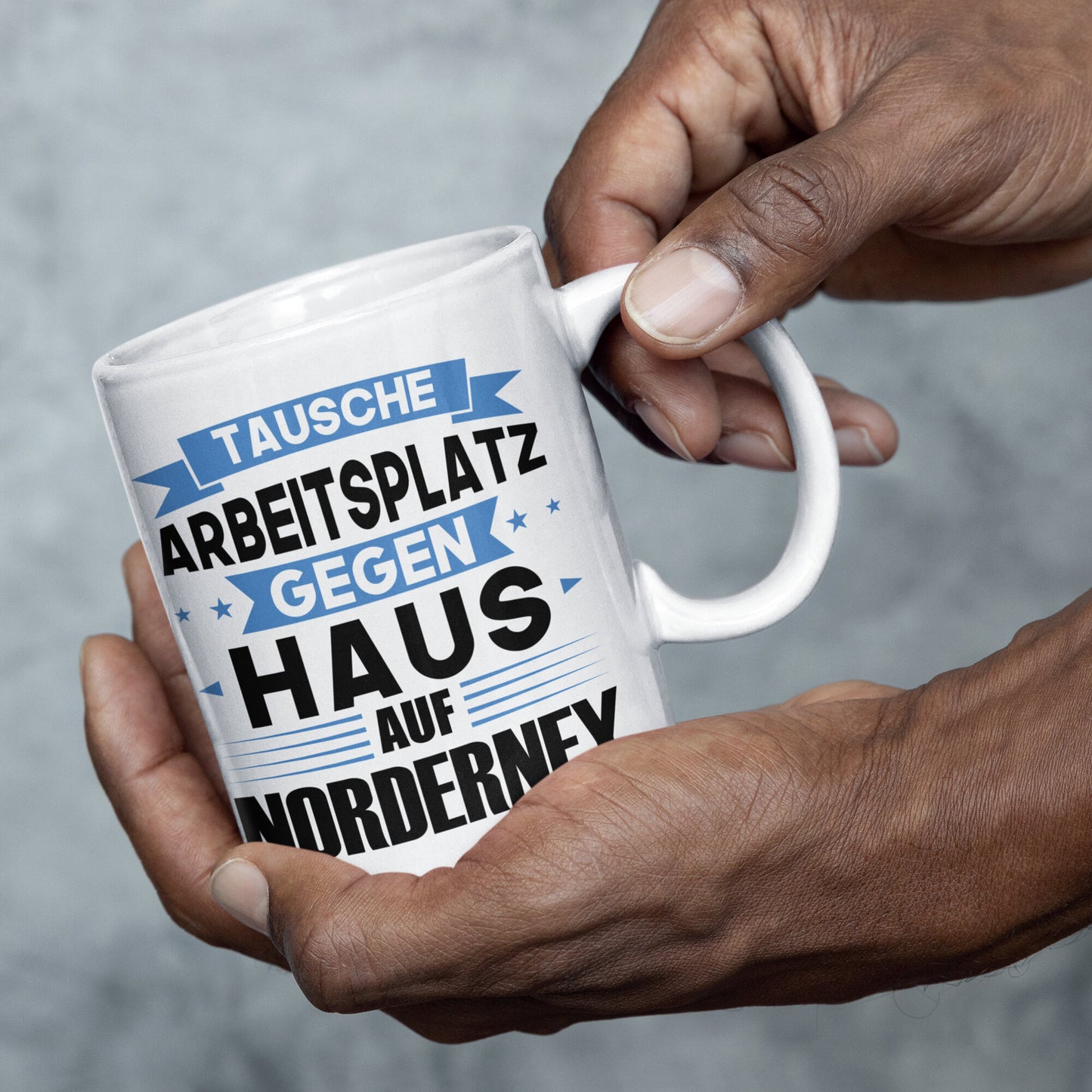 Norderney Tasse | tausche Arbeitsplatz gegen Haus in Norderney Norddeutsch