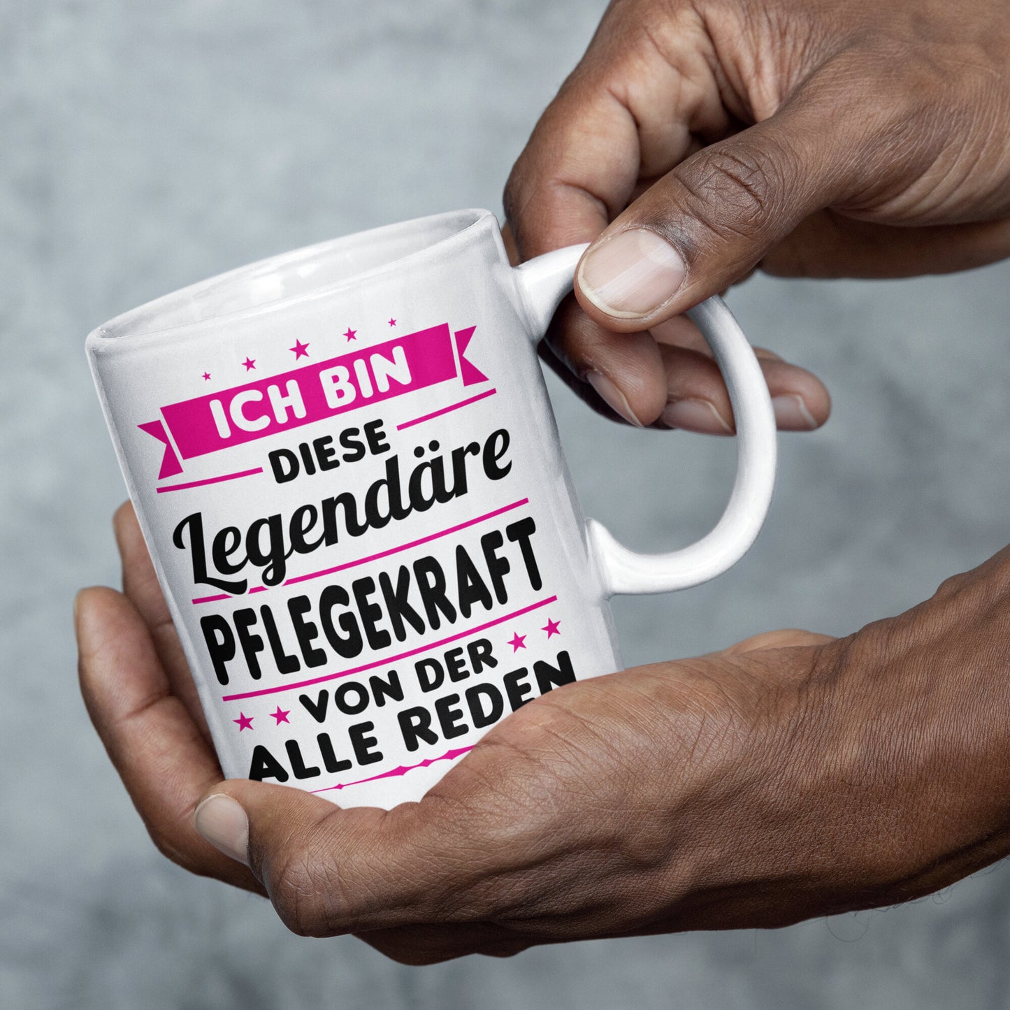 Pflegekraft Tasse | ich bin diese legendäre Pflegekraft
