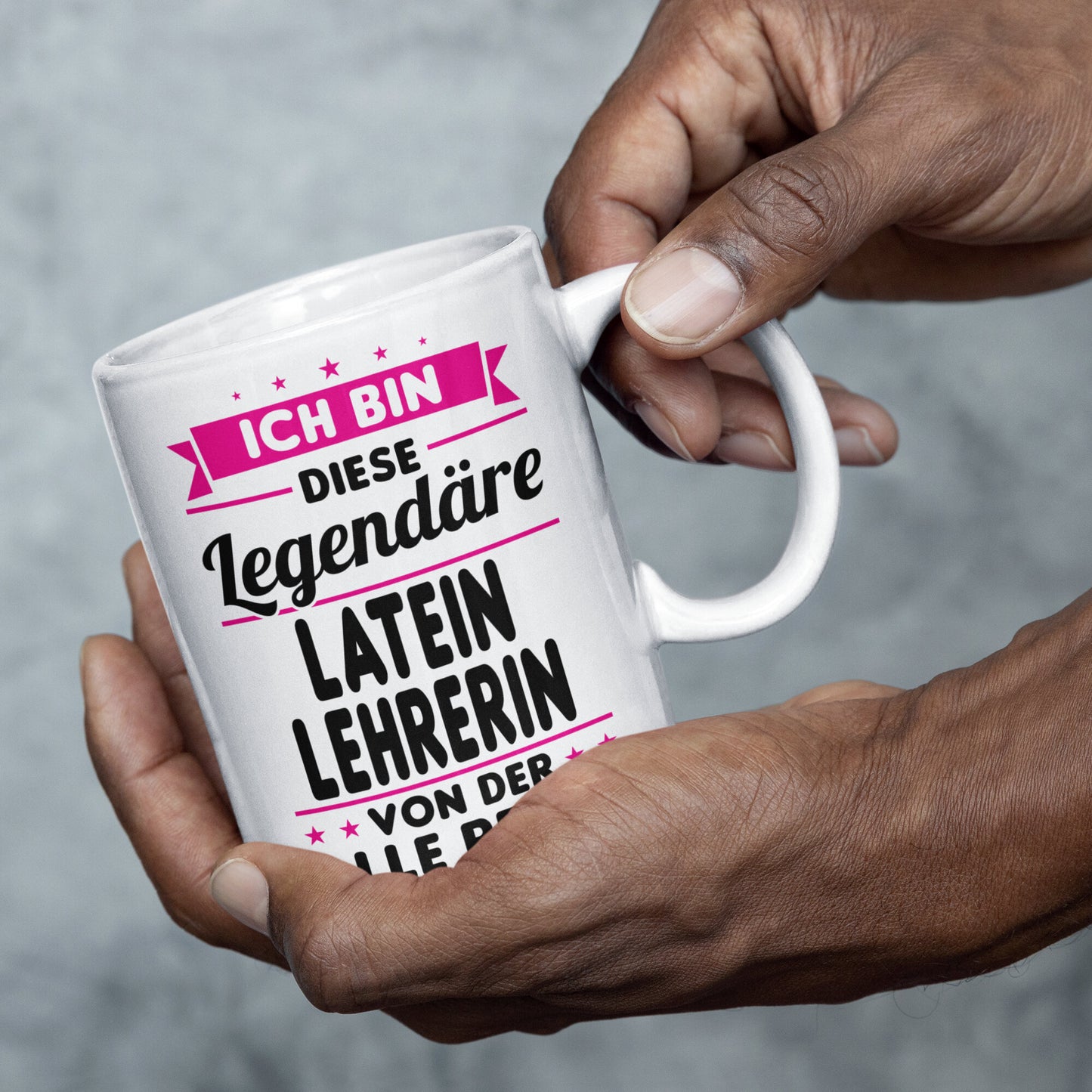 Latein Lehrerin Tasse | ich bin diese legendäre Latein Lehrerin