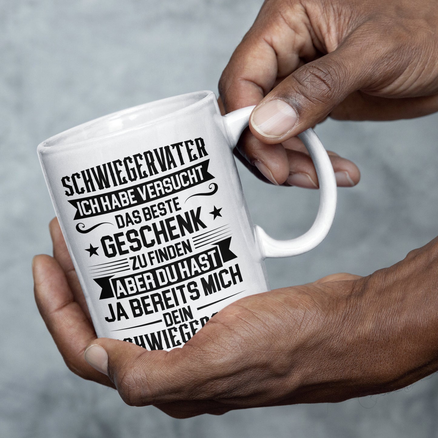 Schwiegervater Tasse Schwiegervater Geschenk Schwiegersohn Tasse Schwiegertochter