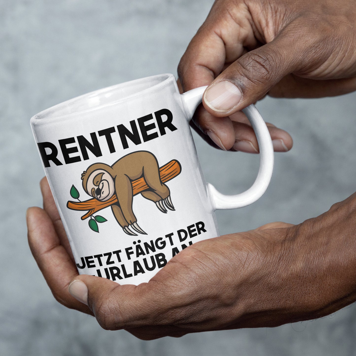 Ruhestand Tasse | Rentner jetzt fängt der Urlaub an | Rente Geschenk