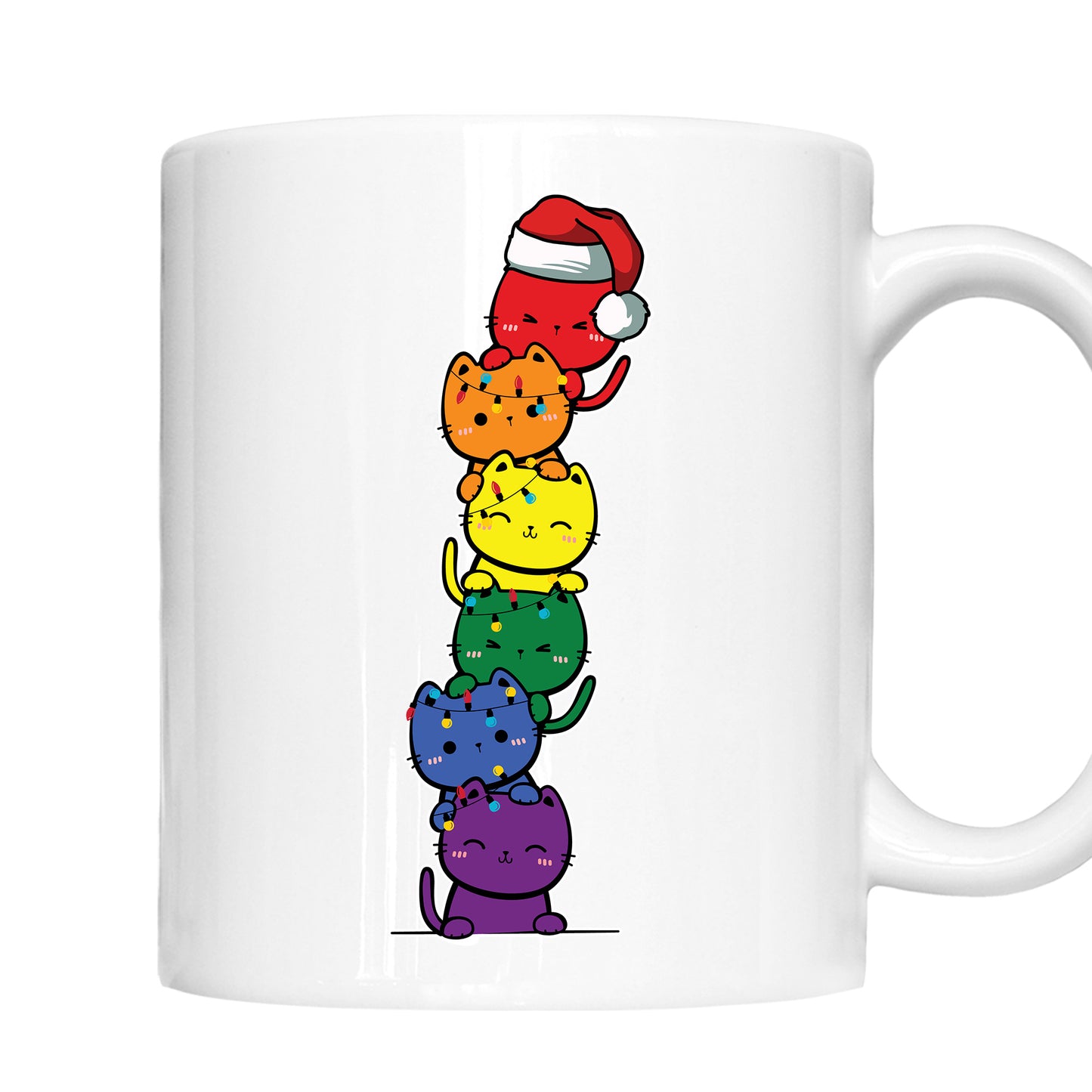 Weihnachten Tasse | Weihnachten Katzen |
