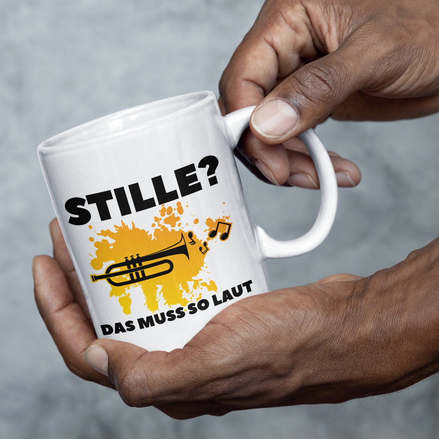 Trompete Tasse Trompet Geschenk Musik Tasse Trompeter